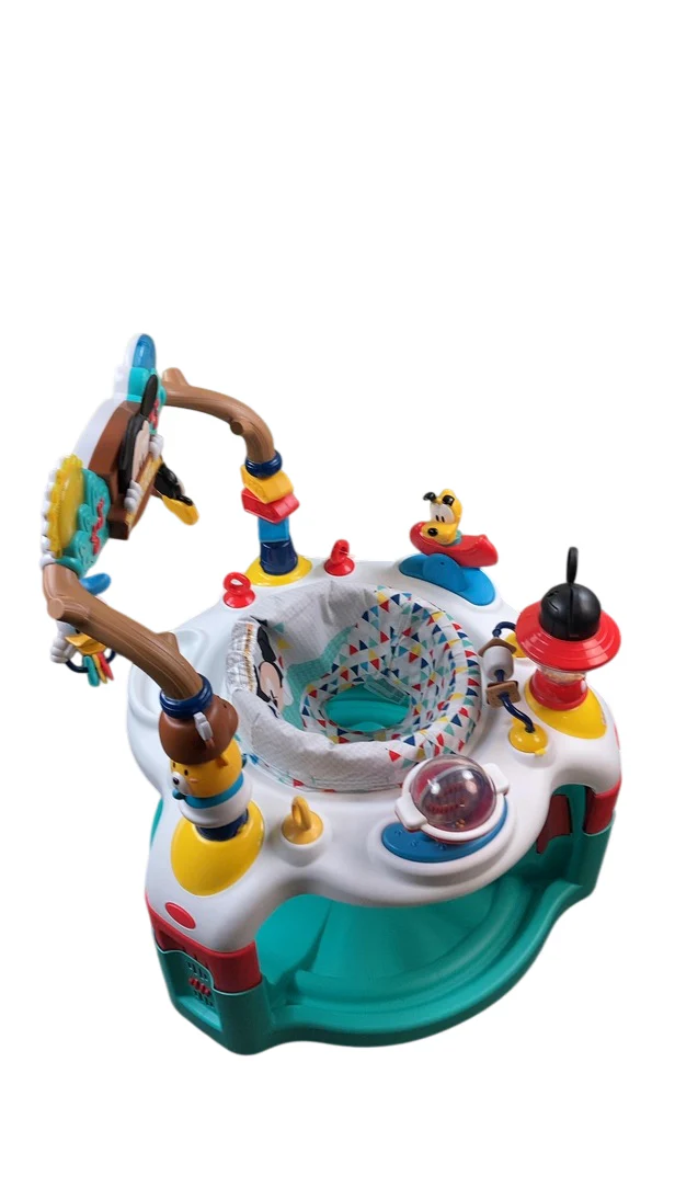 Bright Starts Disney Baby Mickey Mouse Camping with Friends Activity Saucer - Image 3