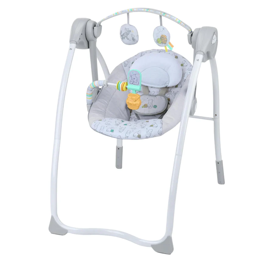 Bright Starts Disney Baby Winnie the Pooh Milestone Swing, Classic Pals