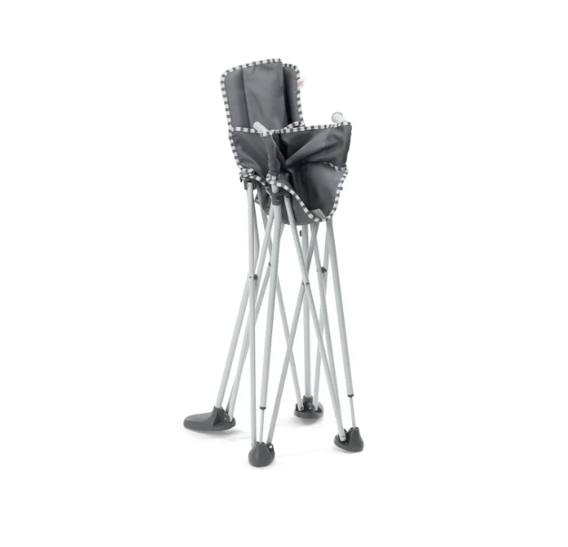 Bright Starts Pop 'N Dine Portable High Chair, Grey - Image 4