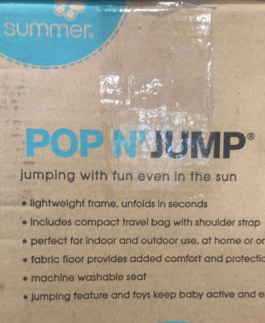 Bright Starts Pop 'N Jump Portable Activity Jumper, Animal - Image 5