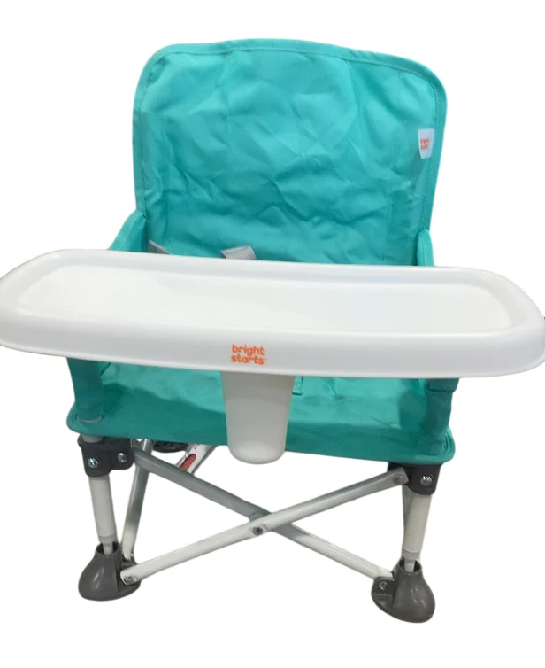 Bright Starts Pop 'N Sit Portable Booster, Teal