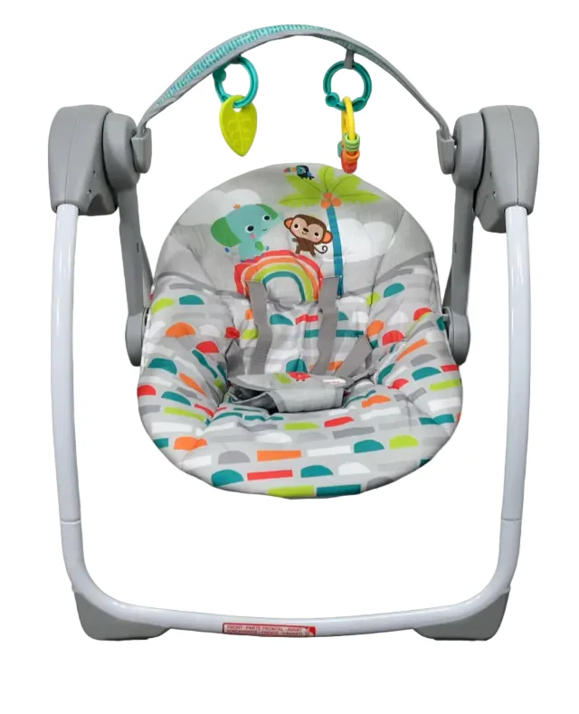 Bright Starts Portable Swing, Playful Paradise - Image 4