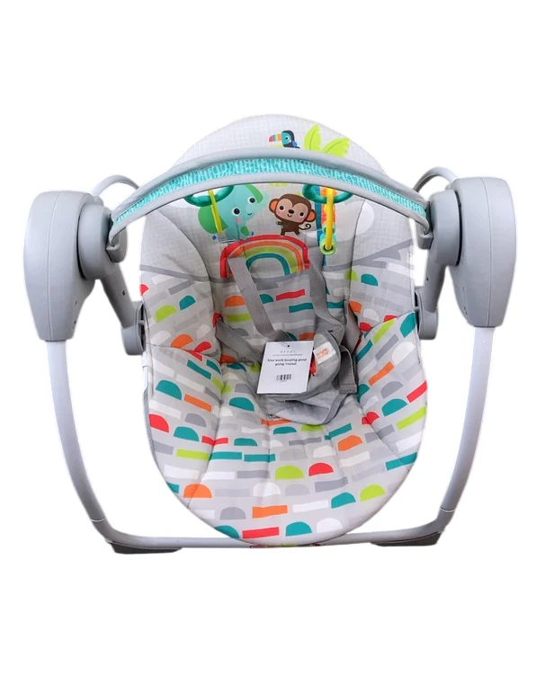 Bright Starts Portable Swing, Playful Paradise - Image 2