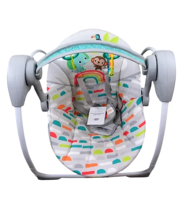 Bright Starts Portable Swing, Playful Paradise - Image 2
