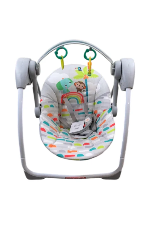 Bright Starts Portable Swing, Playful Paradise - Image 2