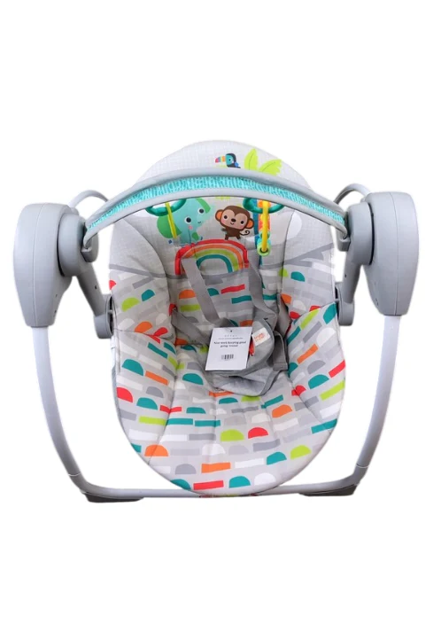 Bright Starts Portable Swing, Playful Paradise - Image 3