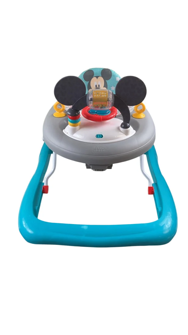 Bright Starts Tiny Trek 2-in-1 Activity Walker, Mickey Mouse Original Bestie