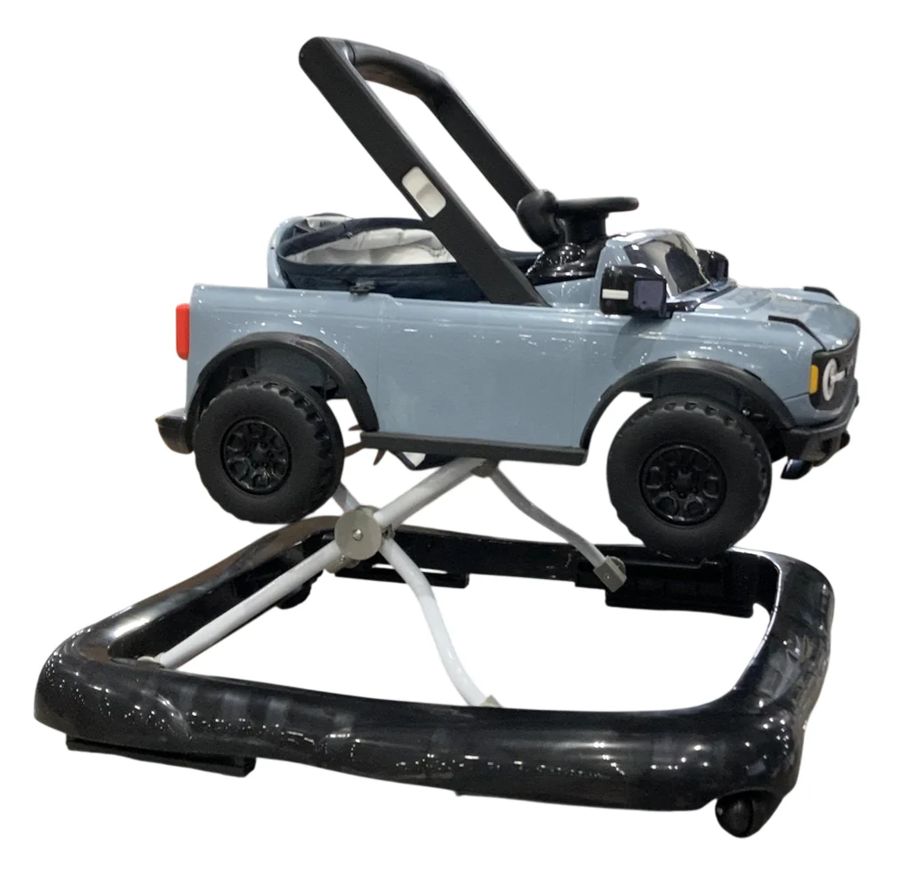 Bright Starts Ways To Play 4-In-1 Baby Activity Walker, Blue Grey, Ford Bronco - Image 2