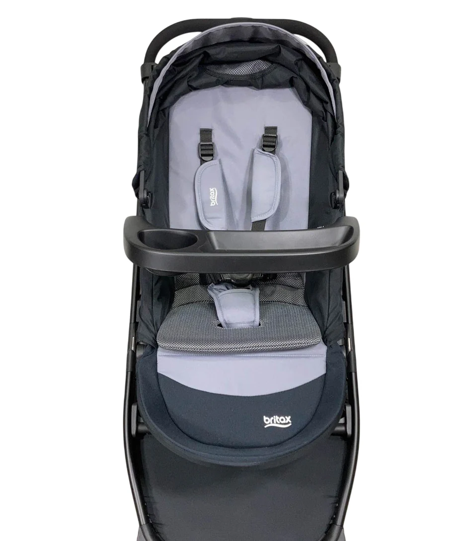 Britax Brook+ Stroller, 2023, Graphite Onyx - Image 5