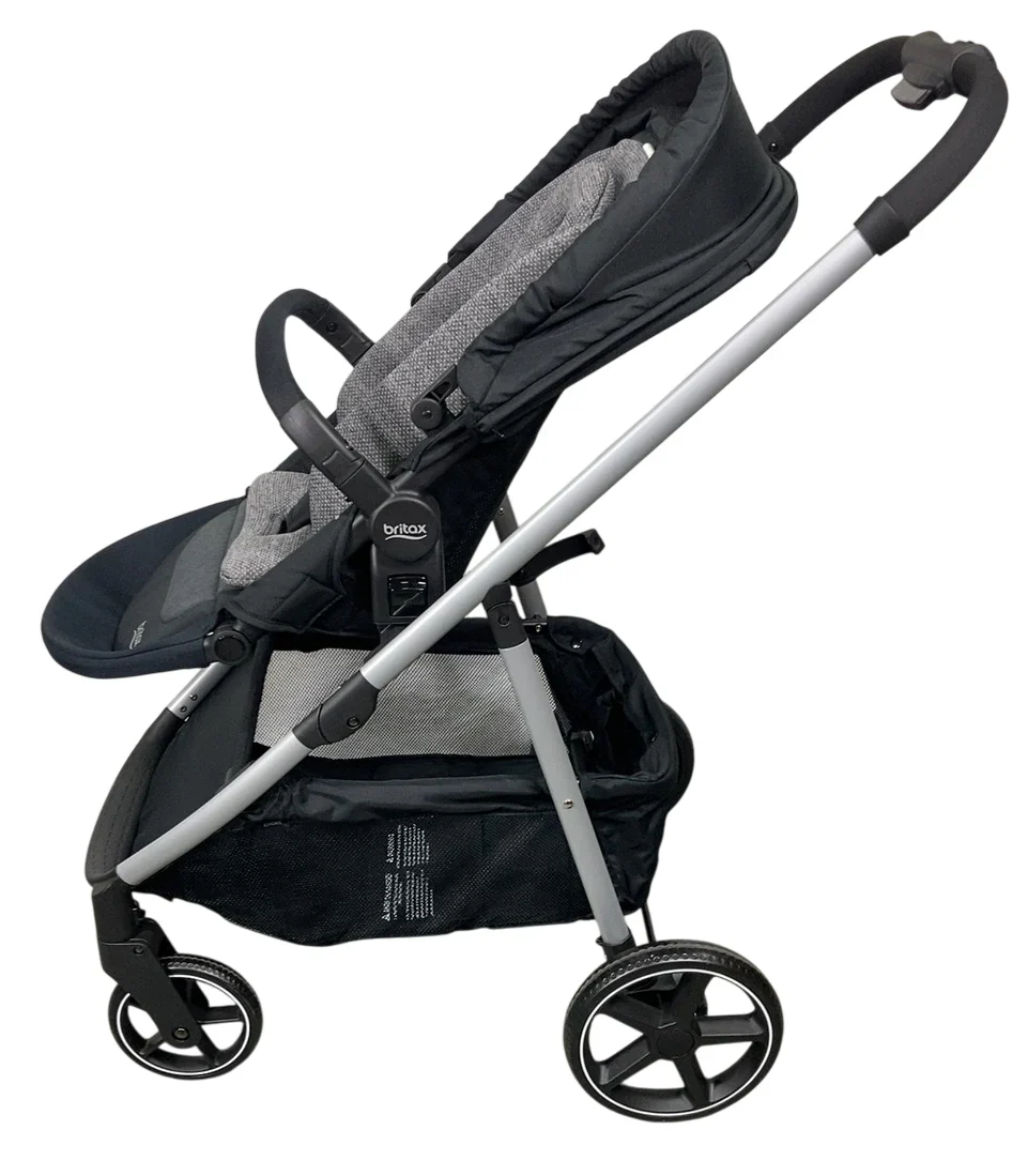 Britax Grove Modular Stroller, 2023, Pindot Onyx - Image 2