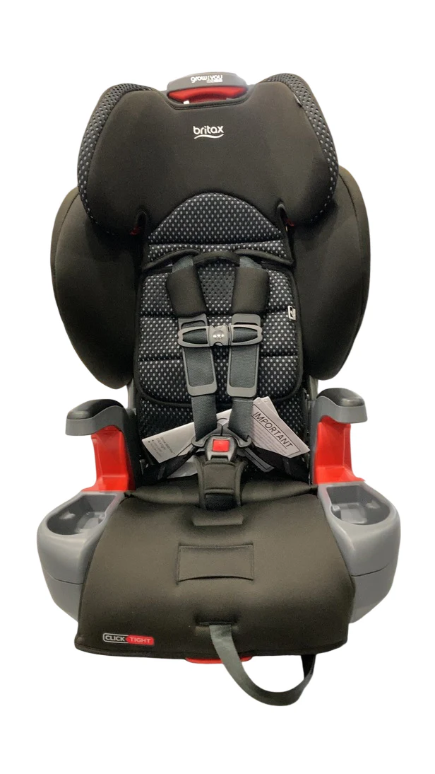 Britax Grow With You ClickTight Harness-2-Booster Seat, 2025, Cool Flow Grey