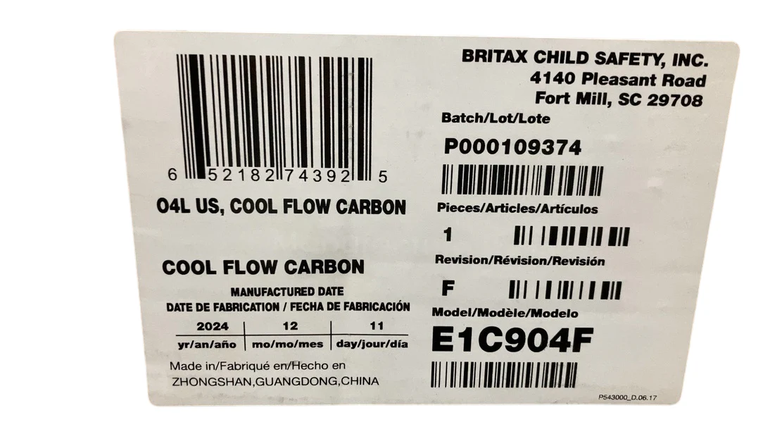 Britax One4Life All-in-One Car Seat & Booster Combo, Cool Flow Carbon, 2024, ClickTight - Image 4