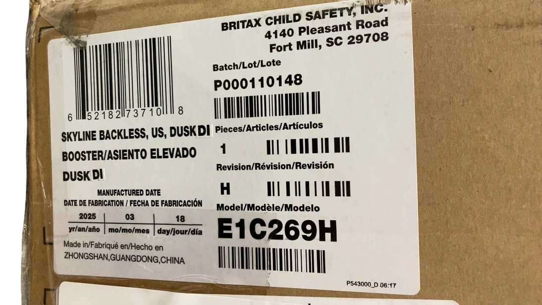 Britax Skyline 2-Stage Belt-Positioning Booster Car Seat, Dusk, 2025 - Image 2
