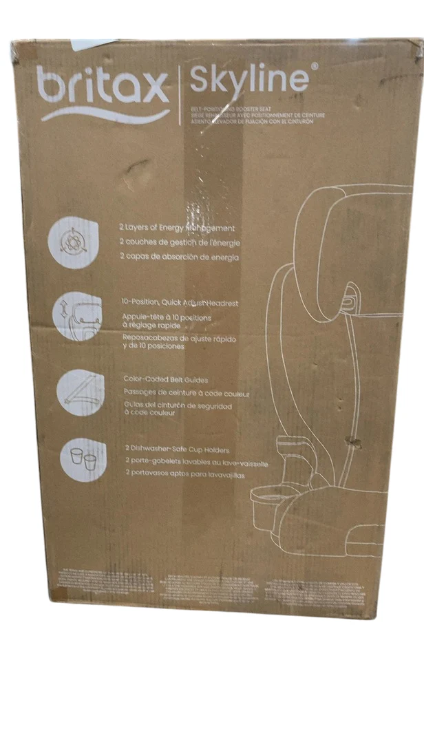 Britax Skyline 2-Stage Belt-Positioning Booster Car Seat, Dusk, 2025 - Image 4