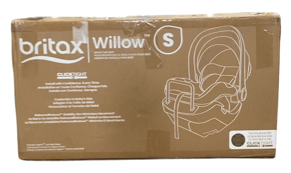 Britax Willow S Infant Car Seat, 2023, Ruby Onyx - Image 3