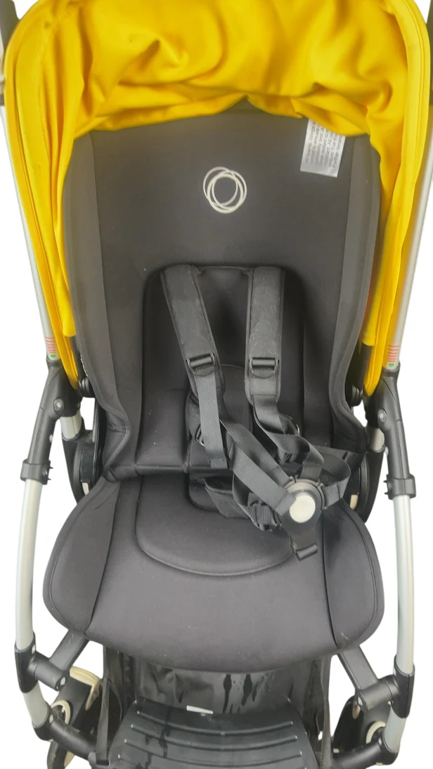Bugaboo Bee 3 Stroller, 2016, Aluminum, Black, Bright Yellow - Image 6