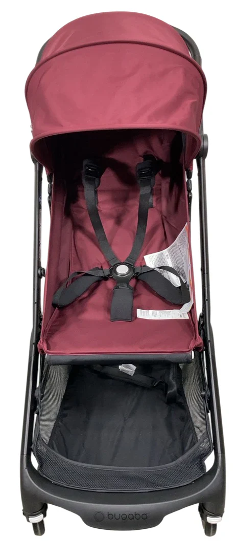 Bugaboo Butterfly 2 Stroller, 2025, Black, Dark Cherry, Dark Cherry - Image 3