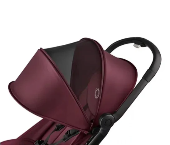 Bugaboo Butterfly Stroller, Black, 2025, Dark Cherry, Dark Cherry - Image 6