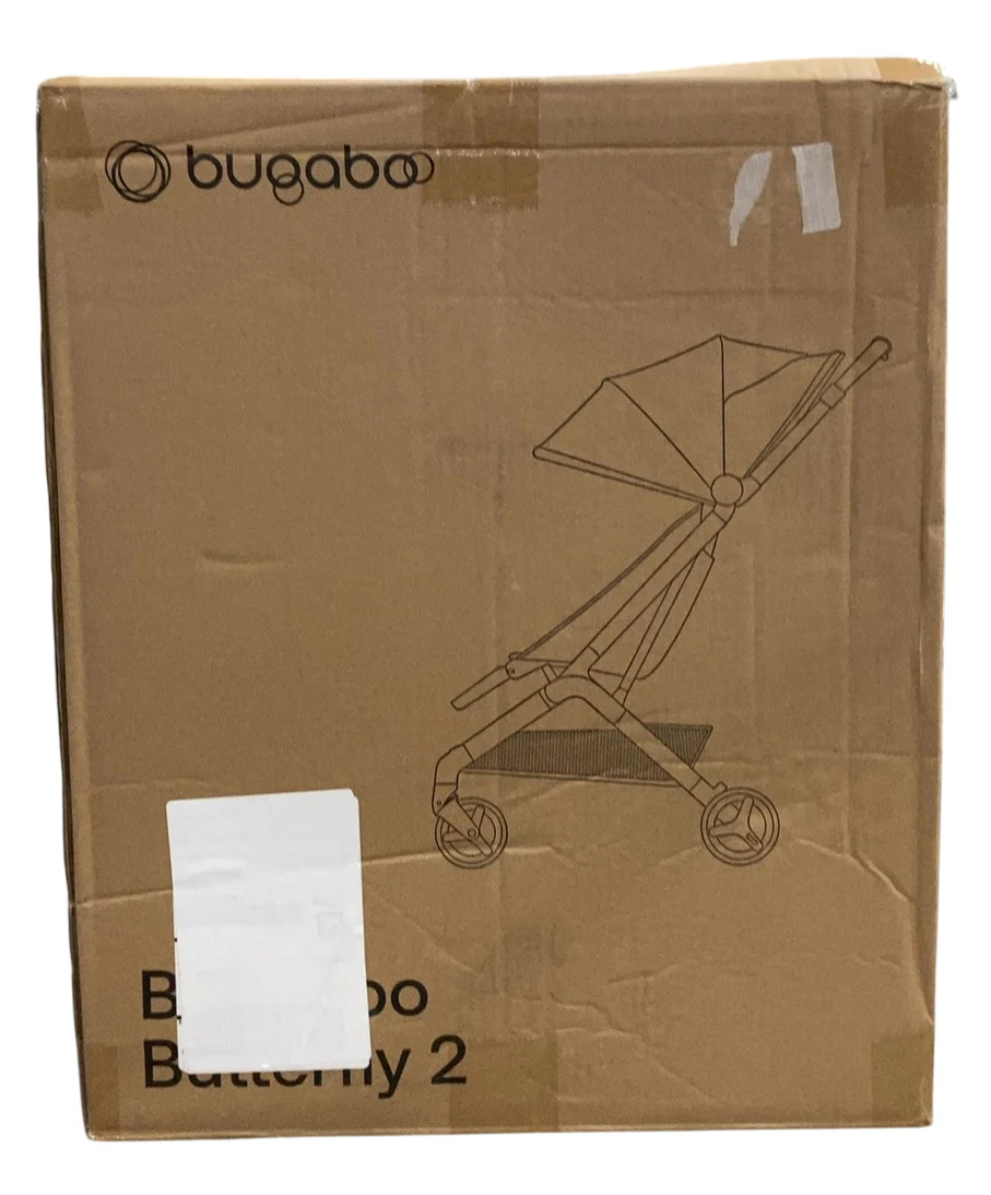 Bugaboo Butterfly 2 Stroller, 2025, Black, Desert Taupe, Desert Taupe - Image 2
