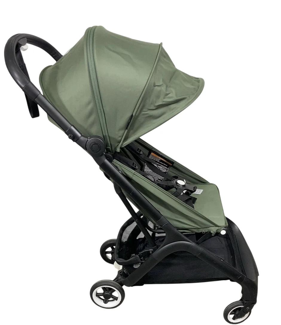 Bugaboo Butterfly Stroller, 2022, Black, Forest Green, Forest Green - Image 2