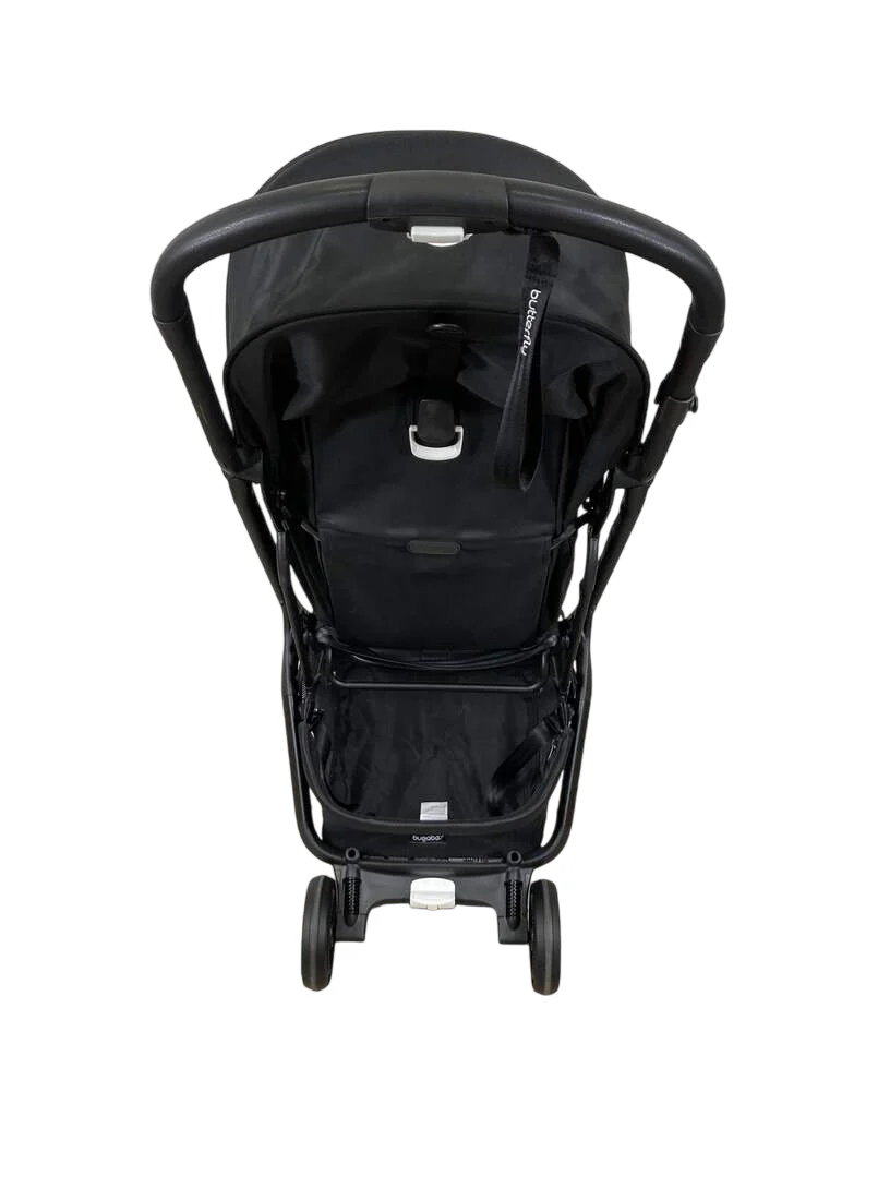 Bugaboo Butterfly Stroller, 2022, Black, Midnight Black, Midnight Black - Image 10