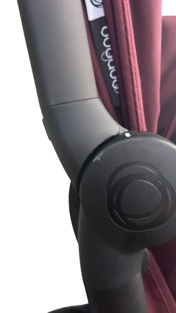 Bugaboo Butterfly Stroller, 2024, Black, Dark Cherry, Dark Cherry - Image 6