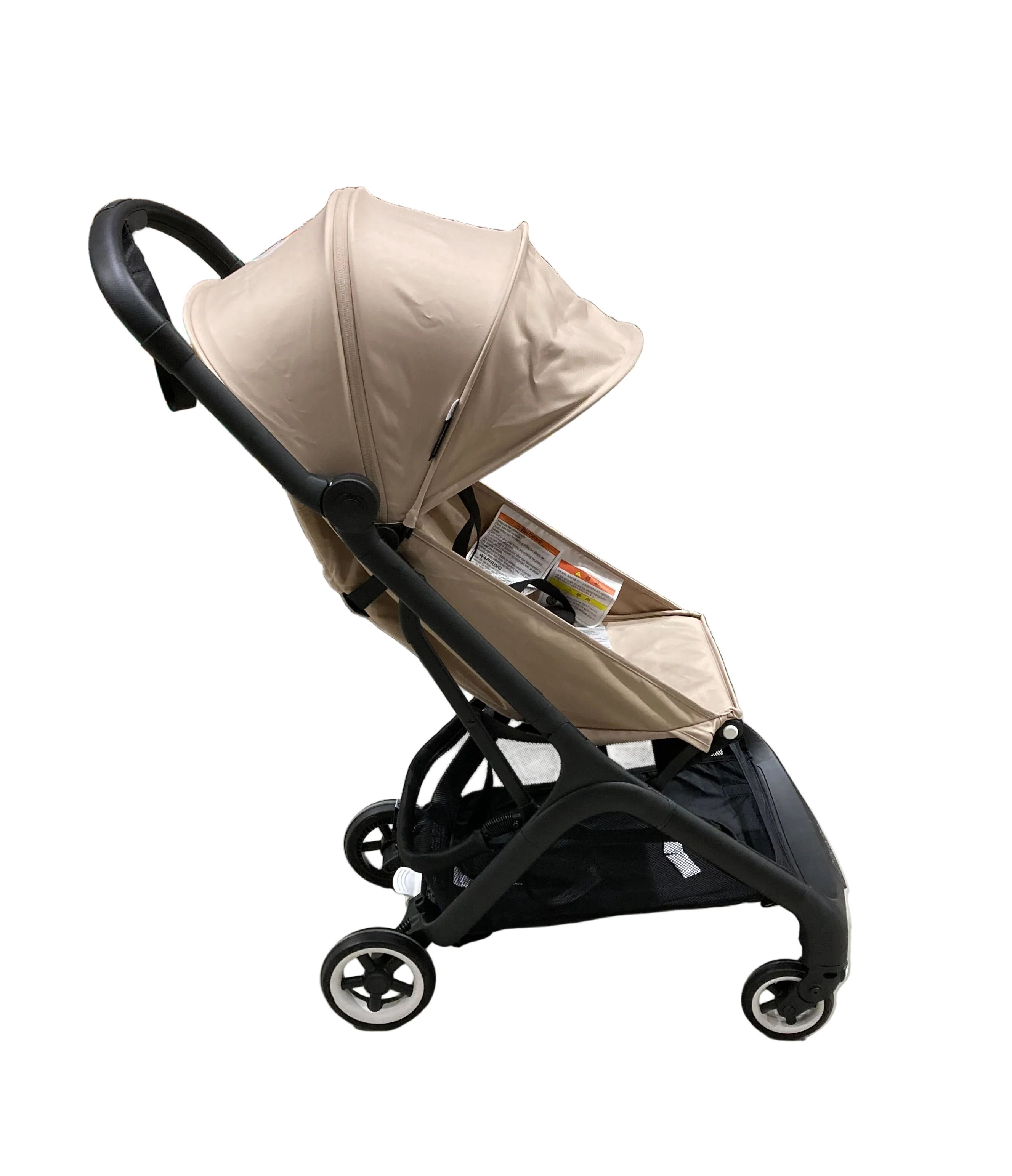 Bugaboo Butterfly Stroller, 2024, Black, Desert Taupe, Desert Taupe - Image 2