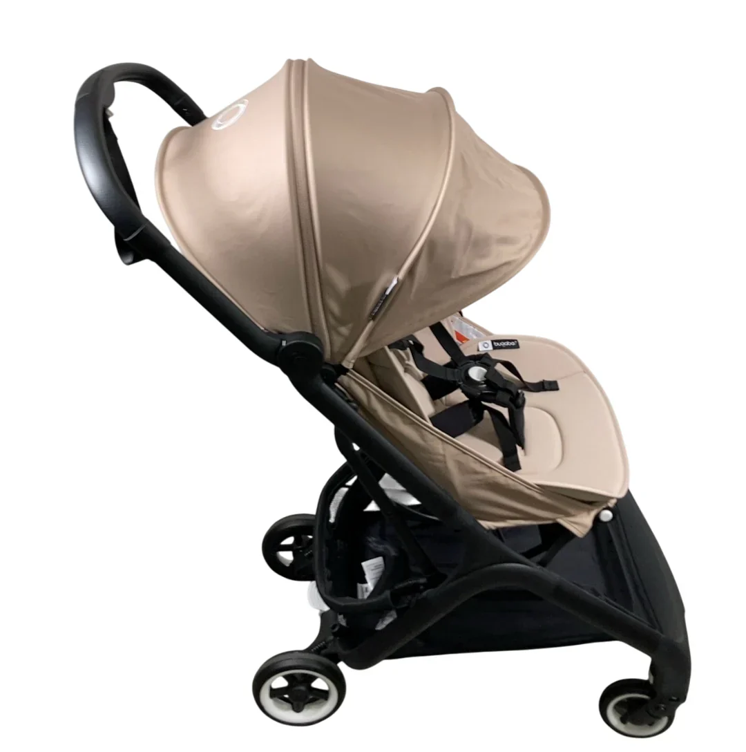 Bugaboo Butterfly Stroller, 2024, Black, Desert Taupe, Desert Taupe - Image 2