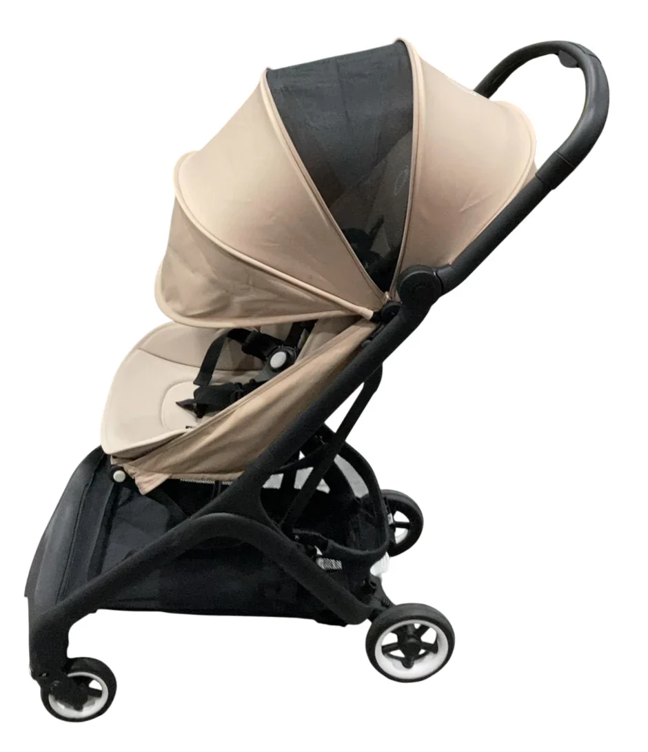 Bugaboo Butterfly Stroller, 2024, Black, Desert Taupe, Desert Taupe - Image 3