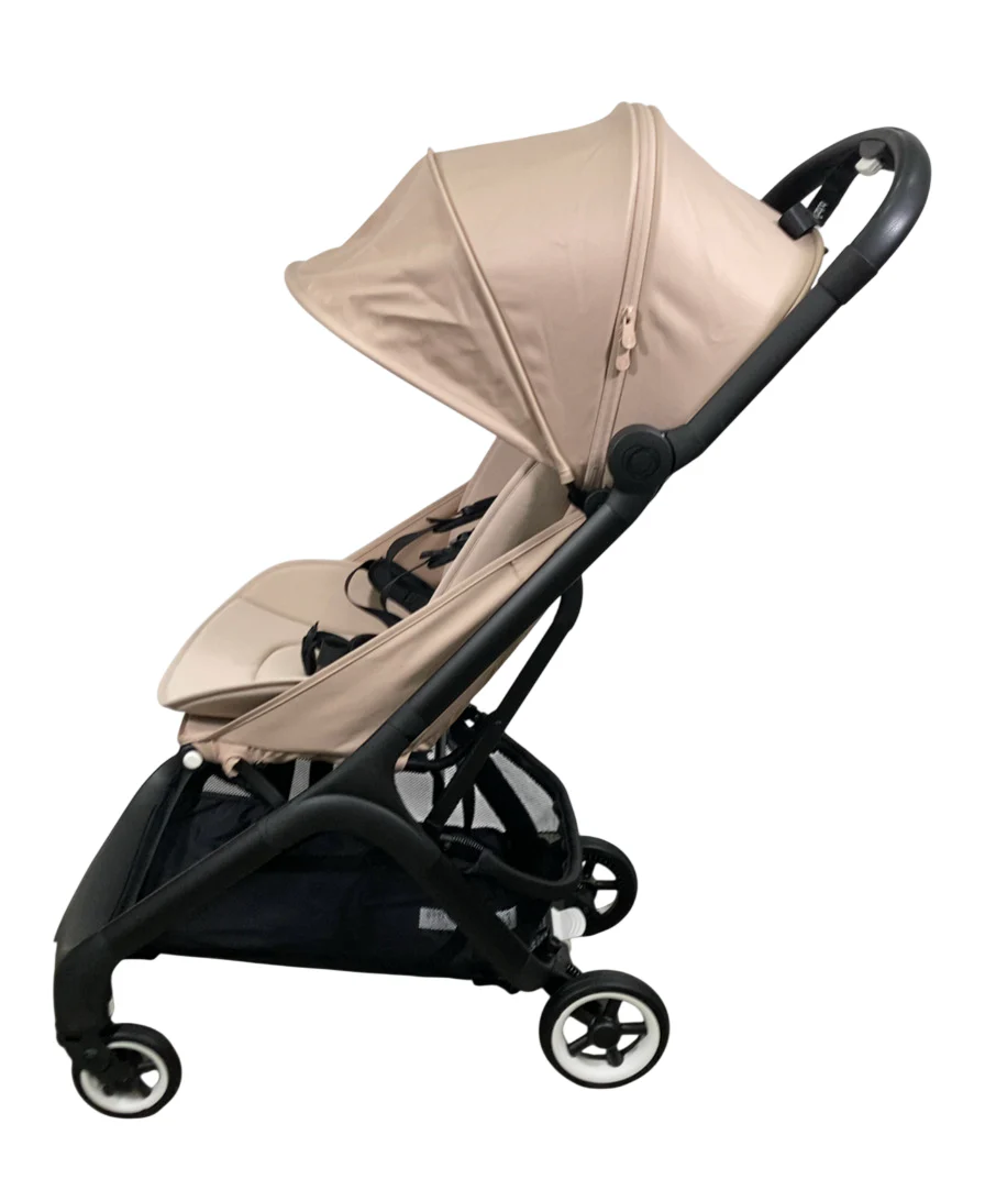 Bugaboo Butterfly Stroller, 2024, Black, Desert Taupe, Desert Taupe - Image 2
