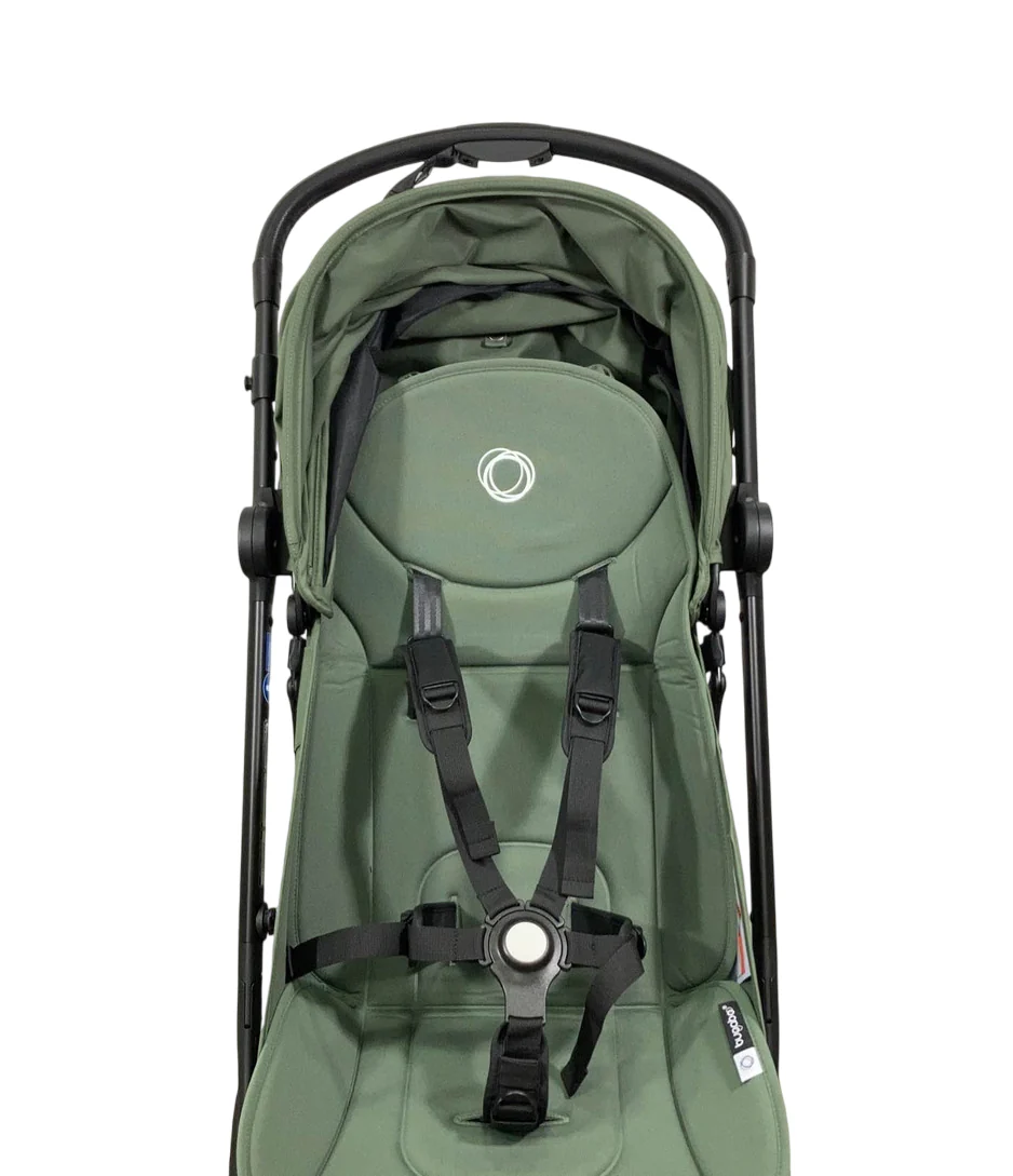 Bugaboo Butterfly Stroller, 2024, Black, Forest Green, Forest Green - Image 2