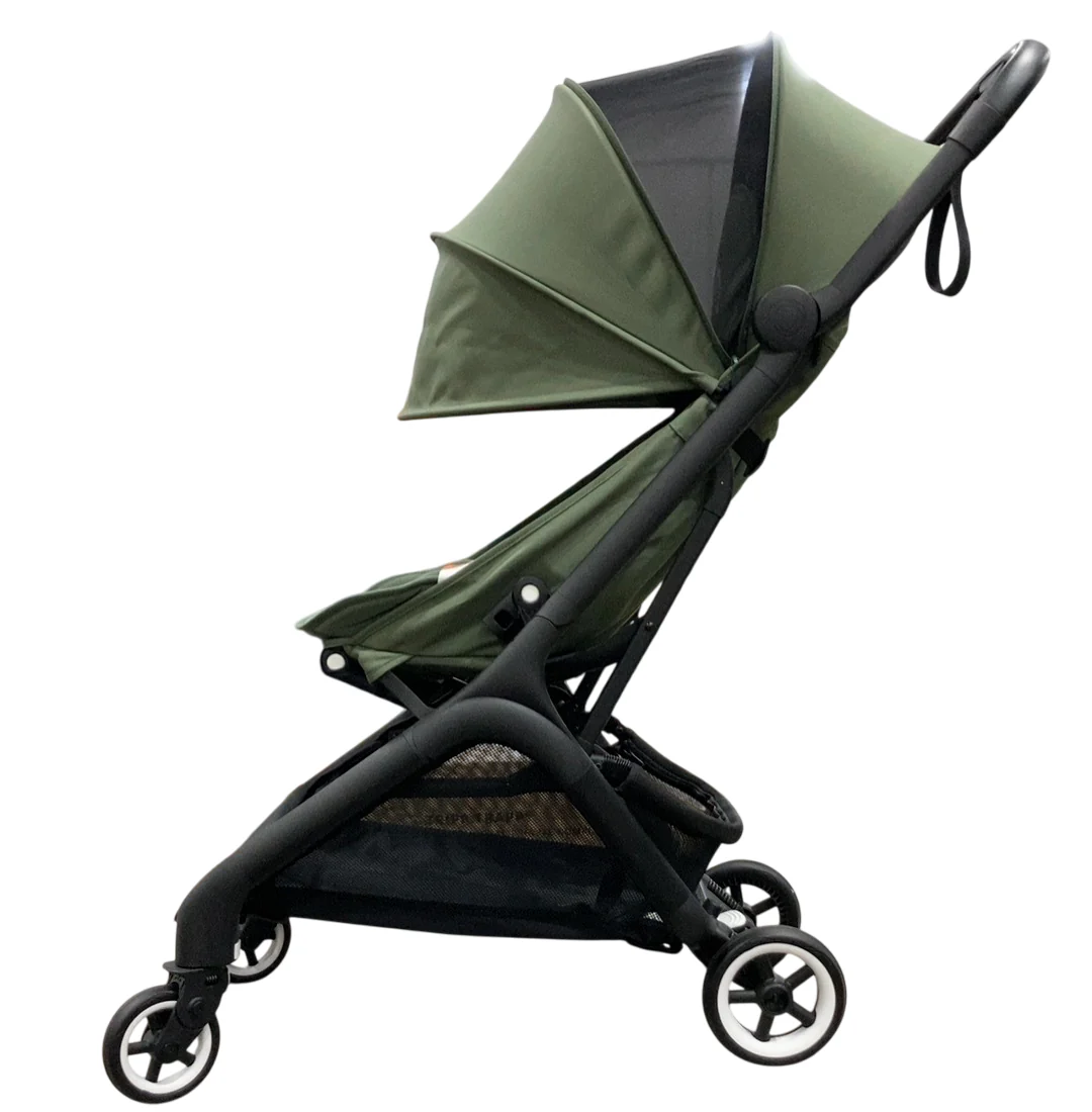 Bugaboo Butterfly Stroller, 2024, Black, Forest Green, Forest Green - Image 2
