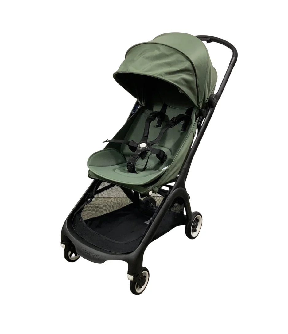 Bugaboo Butterfly Stroller, 2024, Black, Forest Green, Forest Green - Image 3