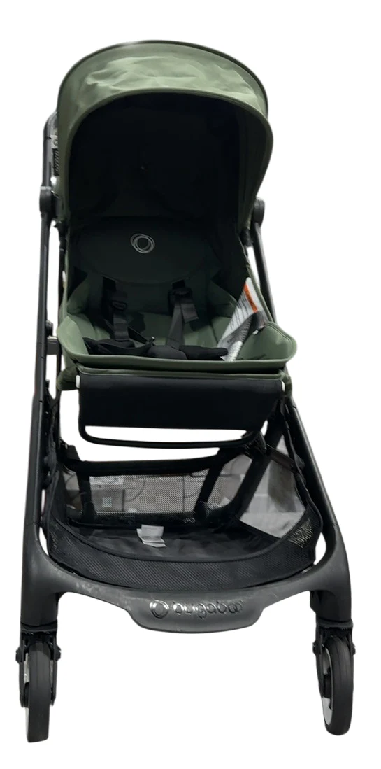Bugaboo Butterfly Stroller, 2024, Black, Forest Green, Forest Green - Image 2