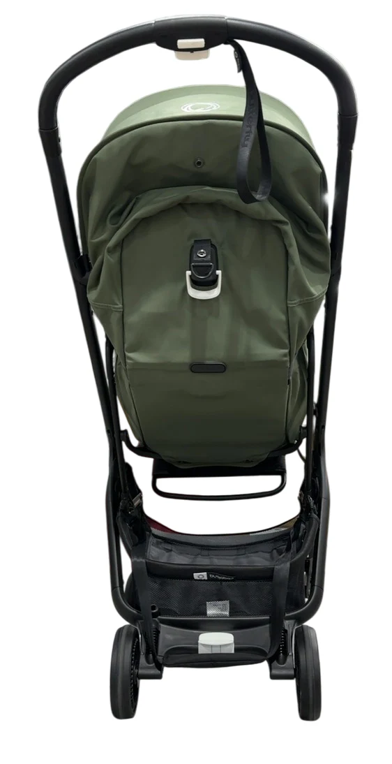 Bugaboo Butterfly Stroller, 2024, Black, Forest Green, Forest Green - Image 4