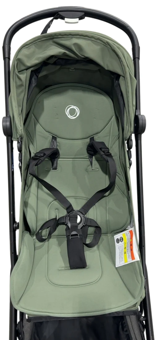 Bugaboo Butterfly Stroller, 2024, Black, Forest Green, Forest Green - Image 3
