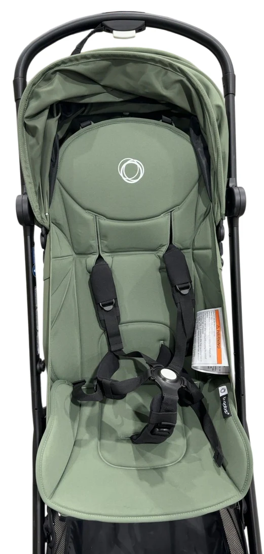 Bugaboo Butterfly Stroller, 2024, Black, Forest Green, Forest Green - Image 3