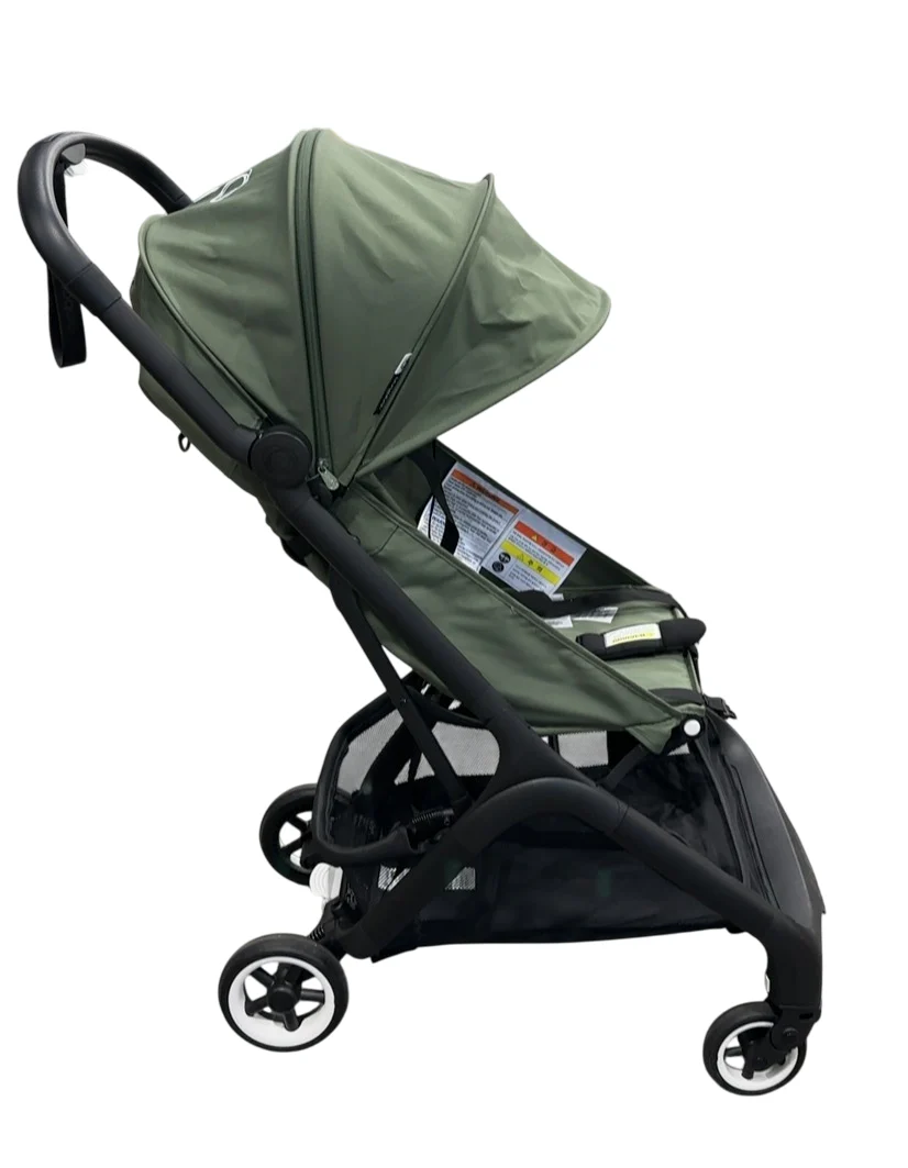 Bugaboo Butterfly Stroller, 2024, Black, Forest Green, Forest Green - Image 2