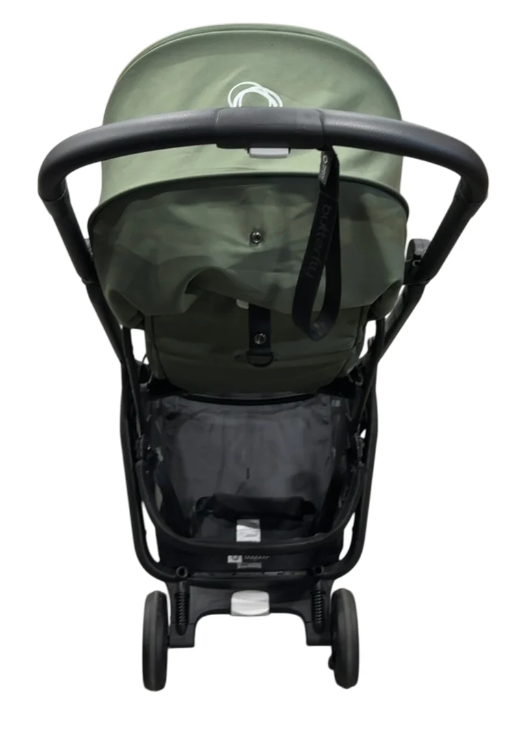 Bugaboo Butterfly Stroller, 2024, Black, Forest Green, Forest Green - Image 3