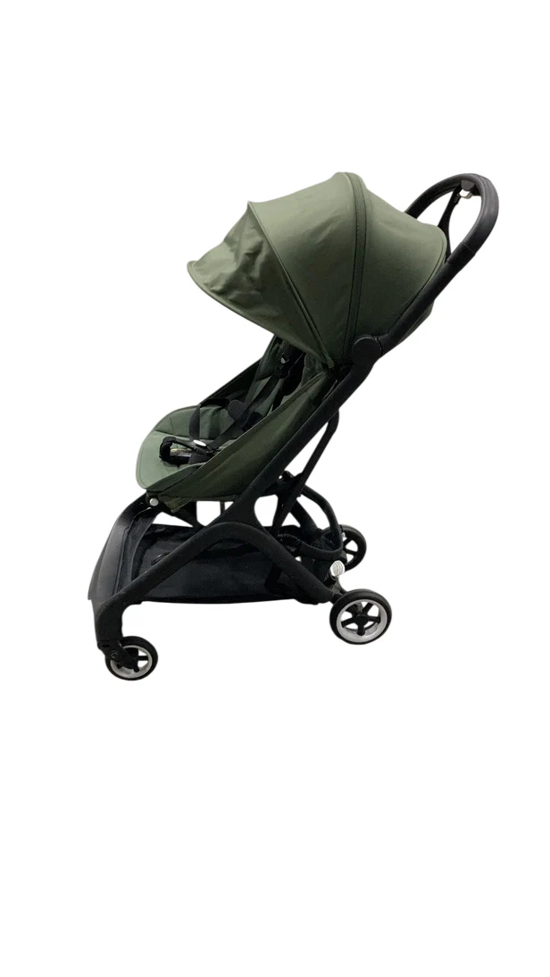 Bugaboo Butterfly Stroller, 2024, Black, Forest Green, Forest Green - Image 3