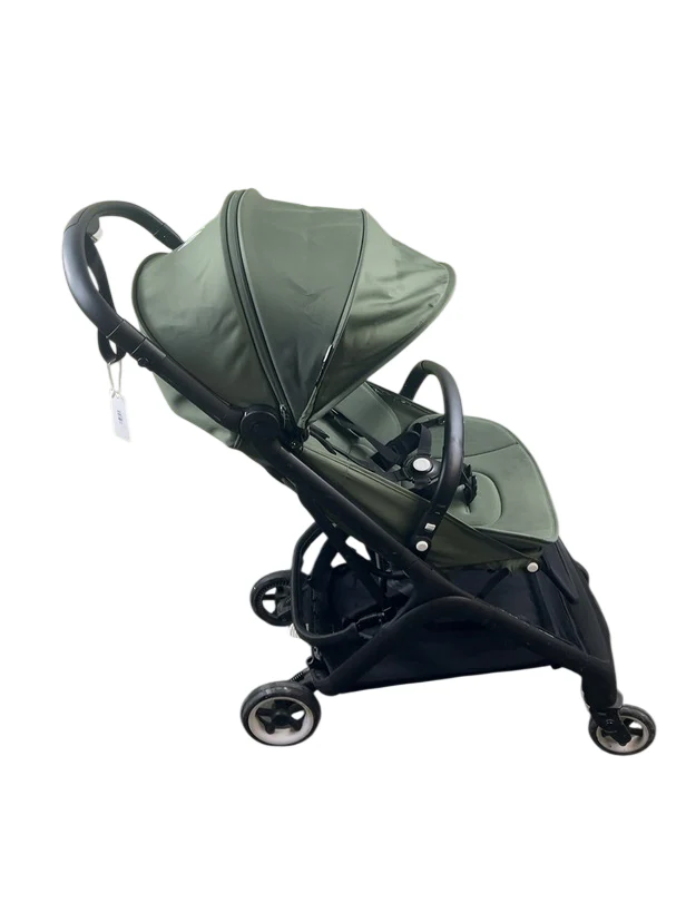 Bugaboo Butterfly Stroller, 2024, Black, Forest Green, Forest Green - Image 2