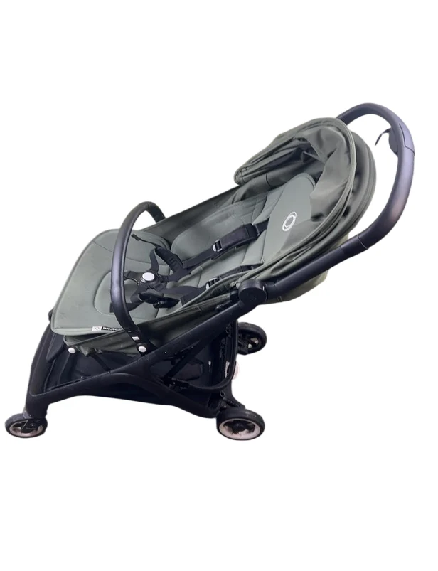 Bugaboo Butterfly Stroller, 2024, Black, Forest Green, Forest Green - Image 5