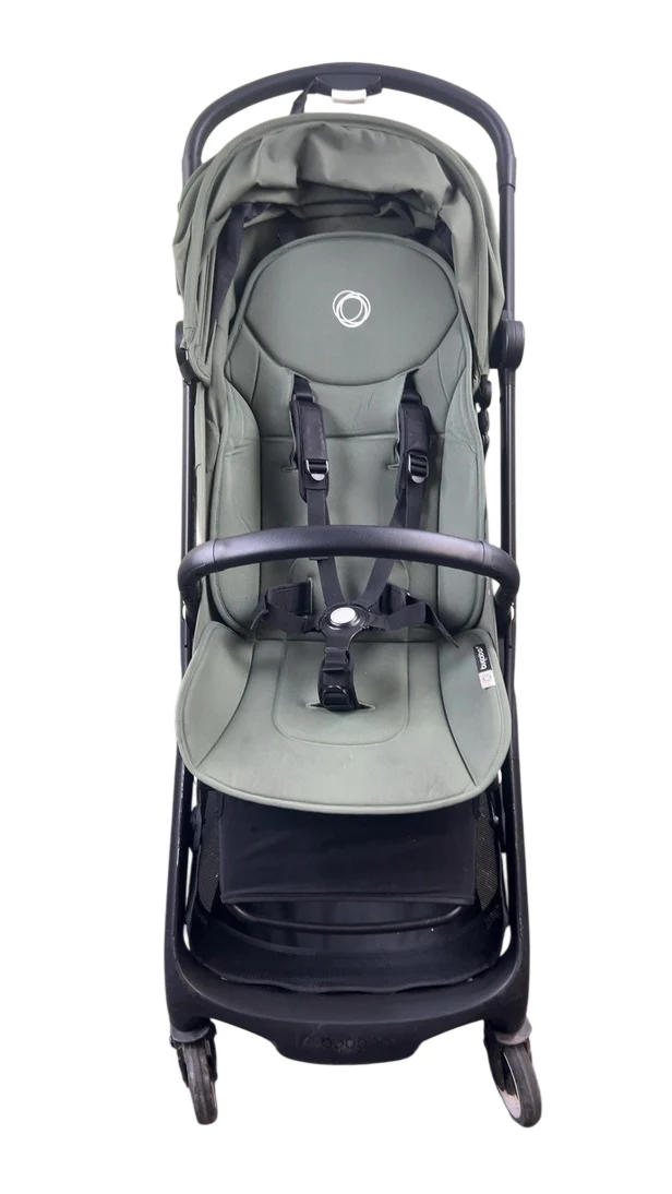 Bugaboo Butterfly Stroller, 2024, Black, Forest Green, Forest Green - Image 6