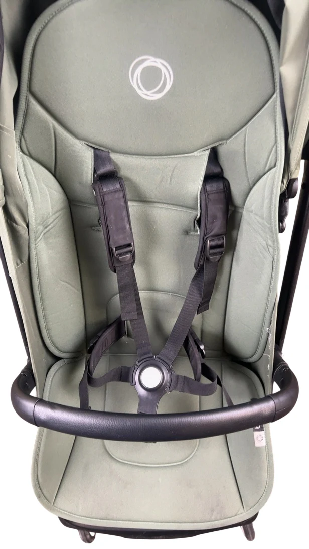 Bugaboo Butterfly Stroller, 2024, Black, Forest Green, Forest Green - Image 7
