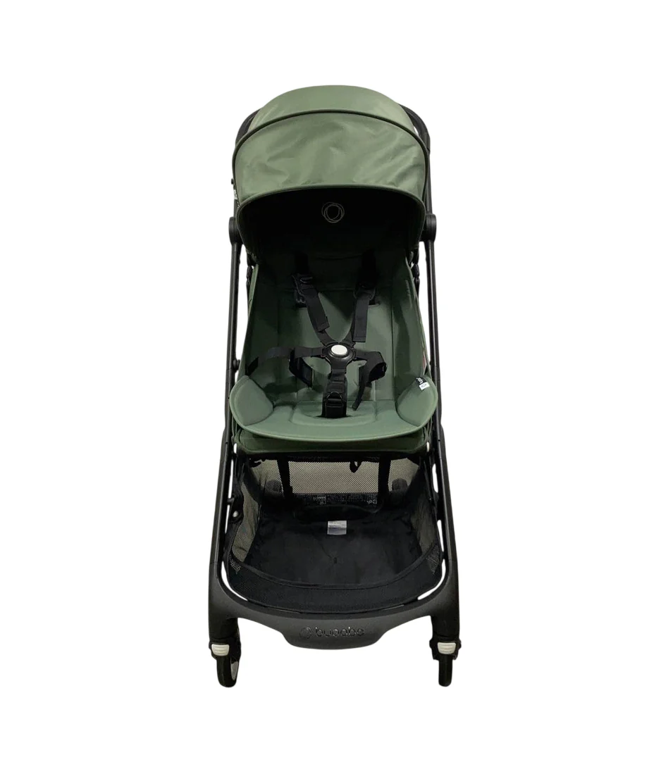 Bugaboo Butterfly Stroller, 2024, Black, Forest Green, Forest Green - Image 5