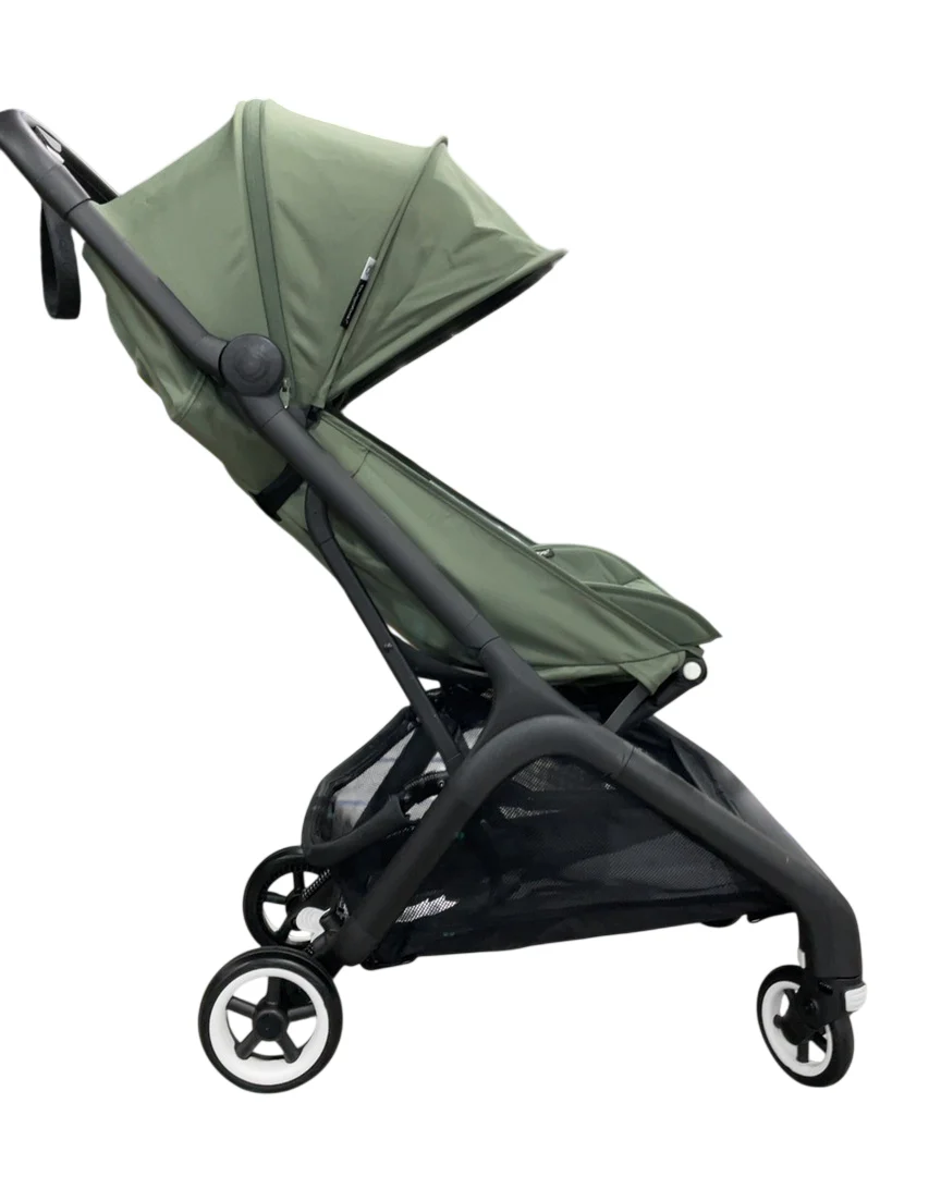 Bugaboo Butterfly Stroller, 2024, Black, Forest Green, Forest Green - Image 2