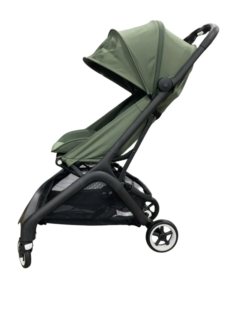 Bugaboo Butterfly Stroller, 2024, Black, Forest Green, Forest Green - Image 3