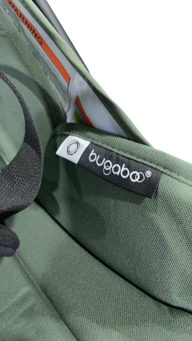 Bugaboo Butterfly Stroller, 2024, Black, Forest Green, Forest Green - Image 7