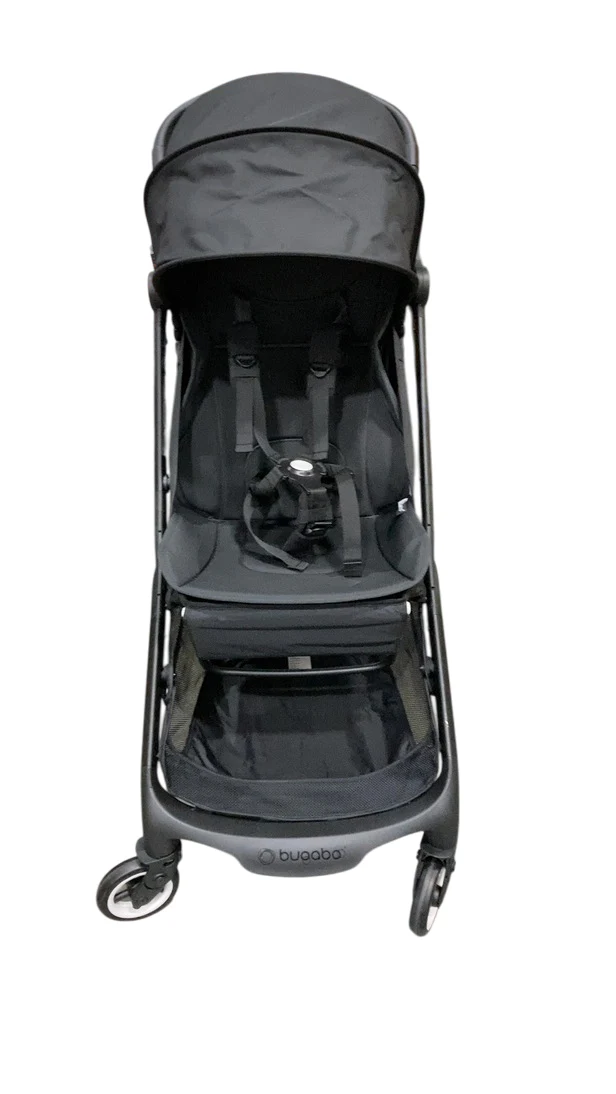 Bugaboo Butterfly Stroller, 2024, Black, Midnight Black, Midnight Black