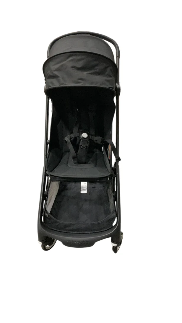 Bugaboo Butterfly Stroller, 2024, Black, Midnight Black, Midnight Black